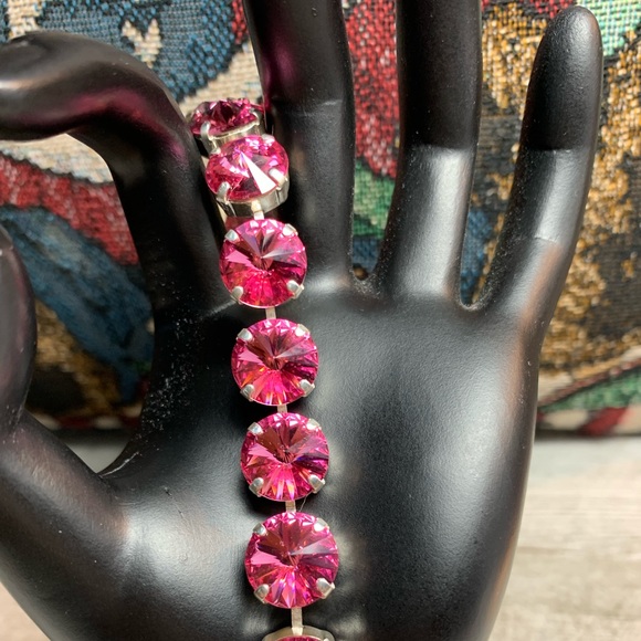 Handmade Swarovski Crystal “Crystal Rose Rivoli” - Picture 3 of 8